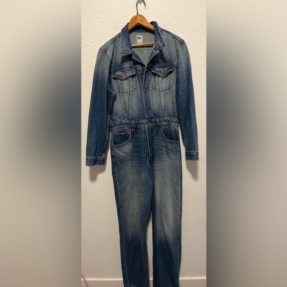 NSF denim jumpsuit